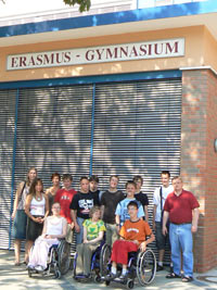 Gruppenbild am Erasmus